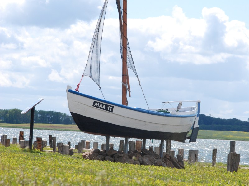 Ferienwohnung Winter Maasholm Schlei Ostsee Spazieren Spaziergänge Fischerei Dorf